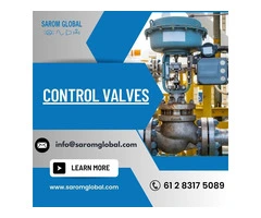 High-Quality Control Valves at SAROM GLOBAL