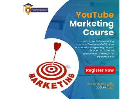 YouTube Marketing Course In Zirakpur at Cadl