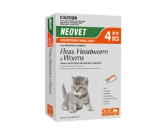 Buy Neovet Flea and Worming Treatment for Cats