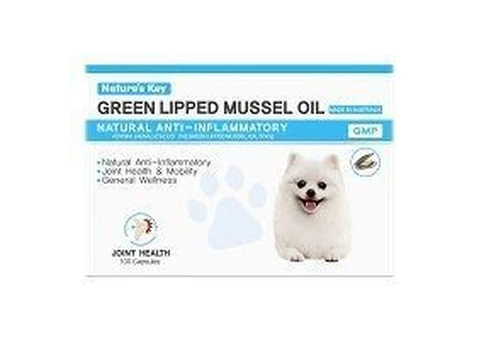 Buy Nature's Key Green Lipped Mussel Oil Joint Care for Dogs Online