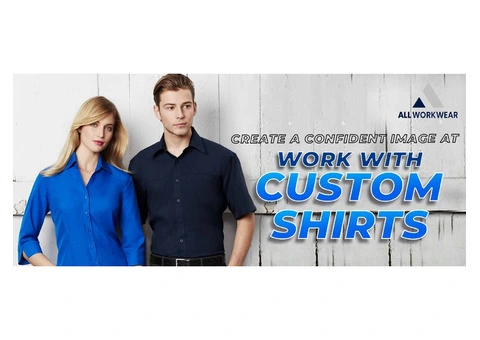 CREATE A CONFIDENT IMAGE AT WORK WITH CUSTOM SHIRTS