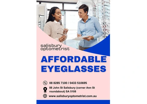 Affordable Eyeglasses – Salisbury Optometrist