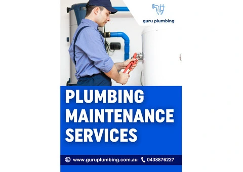 Get Professional Plumbing Maintenance Services In Australia