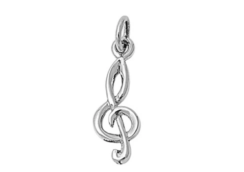 Buy Sterling Silver Musical Note Pendant