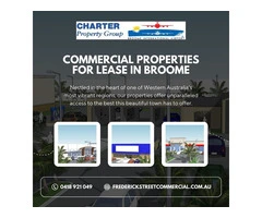 Commercial Properties for Lease in Broome | Frederick Street Commercial
