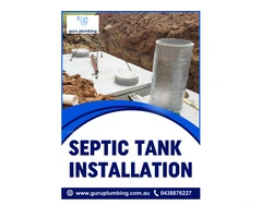 Find Best Septic Tank Installation Service in Australia