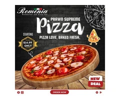 Hot & Contactless Pizza Delivery in North Geelong