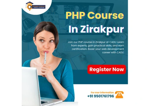 PHP Course In Zirakpur With Cadl