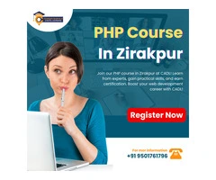 PHP Course In Zirakpur With Cadl
