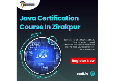 Java Certification In Zirakpur With Cadl