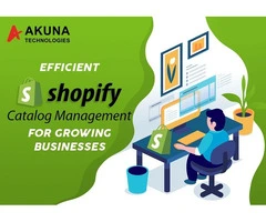 Grow business by efficent shopify catalog management
