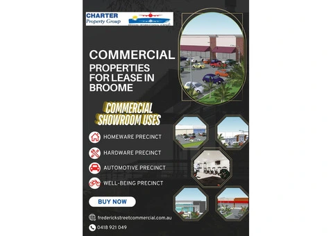Commercial Properties for Lease in Broome | Frederick Street Commercial