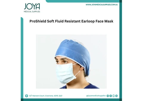 ProShield Soft Fluid Resistant Earloop Face Mask | Joya Medical Supplies