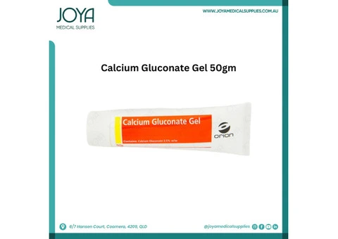 Calcium Gluconate Gel 50gm - Joya Medical Supplies