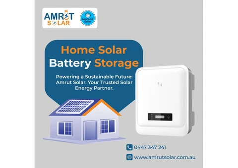 Home & Commercial Solar Battery Storage