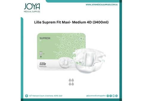 Lille Suprem Fit Maxi Medium 4D 3400ml | Australia