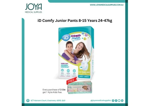 iD Comfy Junior Pants 8-15 Years 24-47kg | Australia