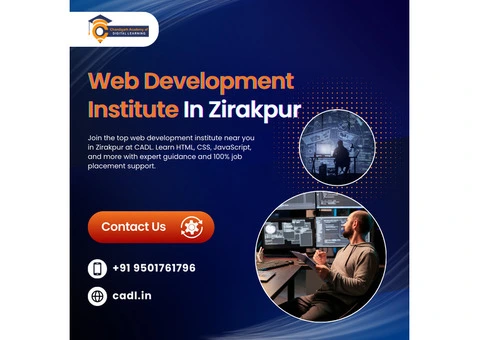 Web Development Institute Near Me In Zirakpur With CADL