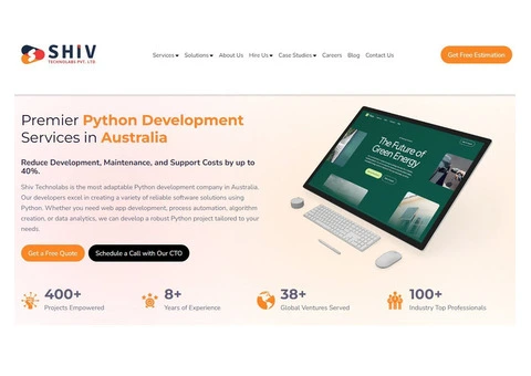 Shiv Technolabs: Reliable Python Development Company in Australia