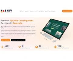 Shiv Technolabs: Reliable Python Development Company in Australia
