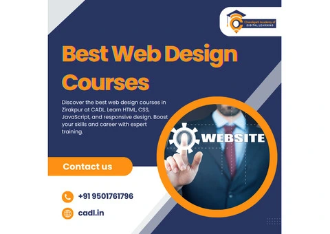 Best Web Design Courses In Zirakpur With CADL