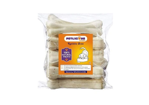 Rawhide Pressed Chew Dog Bone