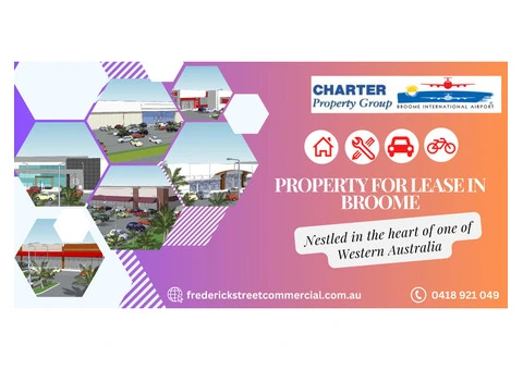 Property for Lease in Broome | Frederick Street Commercial