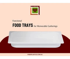 Functional Food Trays for Memorable Gatherings