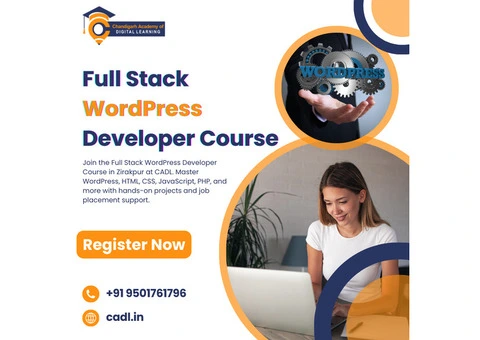 Full Stack Wordpress Developer Course In Zirakpur With CADL