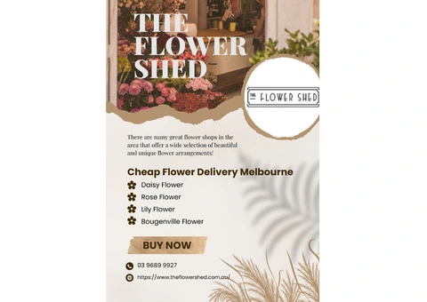 Cheap Flower Delivery Melbourne | The Flower Shed