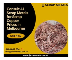 Consult JJ Scrap Metals for Scrap Copper Prices in Melbourne