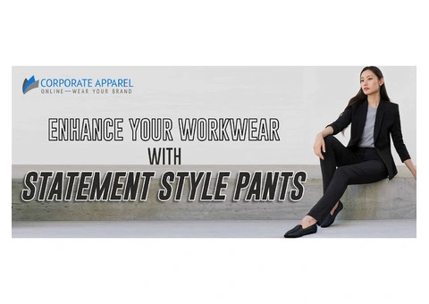 Statement style pants that enhance your workwear