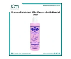 Viraclean Disinfectant 500ml Squeeze Bottle Hospital Grade - Australia
