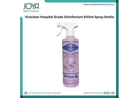 Viraclean Hospital Grade Disinfectant 500ml Spray Bottle | Joya Medical Supplies