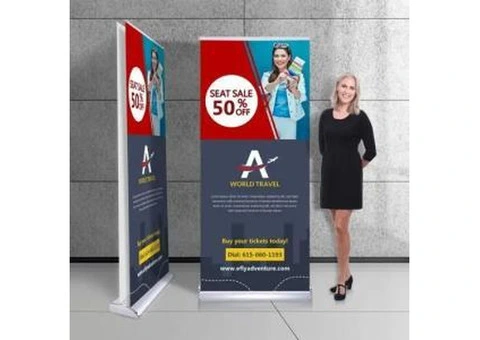 High-Quality Pull Up Banners for Events and Promotions