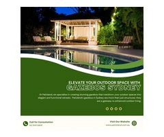 Create a Backyard Paradise with Custom Gazebos