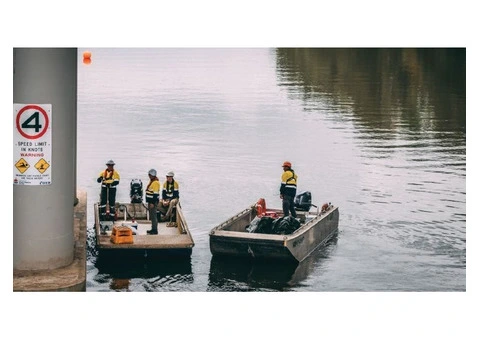 Reliable Pontoon Boat Rental for Commercial Projects - 5/12