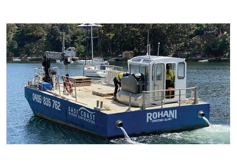 Reliable Pontoon Boat Rental for Commercial Projects - 7/12