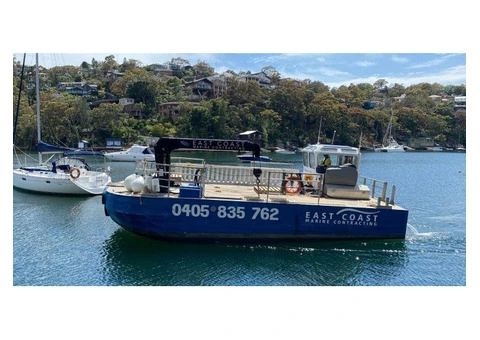 Reliable Pontoon Boat Rental for Commercial Projects - 12/12