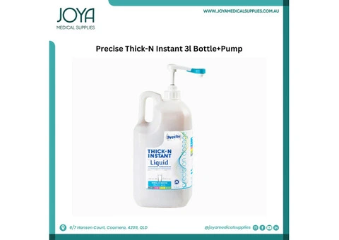 Precise Thick-N Instant 3L Bottle+Pump - Joya Medical Supplies