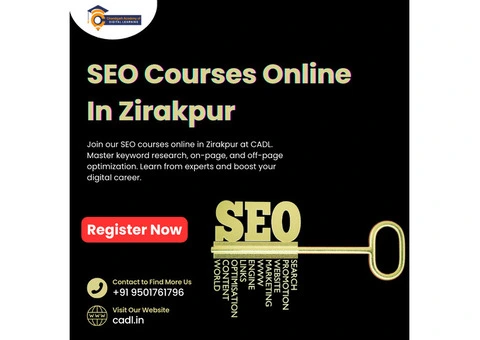 SEO Courses Online In Zirakpur With CADL