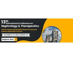 13th International Conference on  Nephrology & Therapeutics