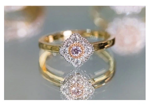 Pink diamonds from Argyle mine