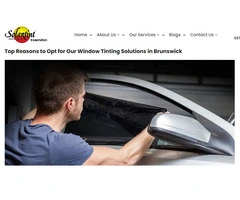 Transform Your Space with Window Tinting in Brunswick