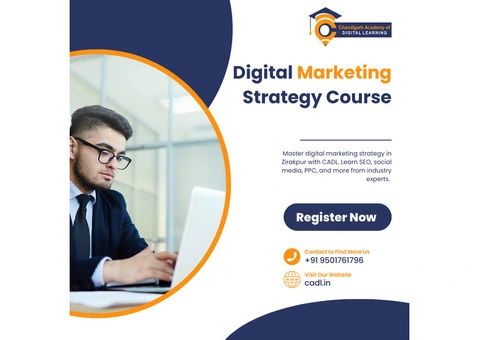 Digital Marketing Strategy Course In Zirakpur