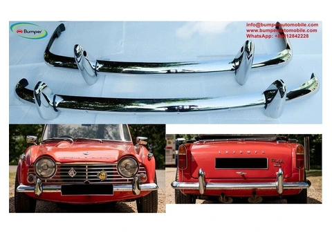 Triumph TR4A, TR4A IRS, TR5, TR250 year 1965-1969 bumpers - 1/3