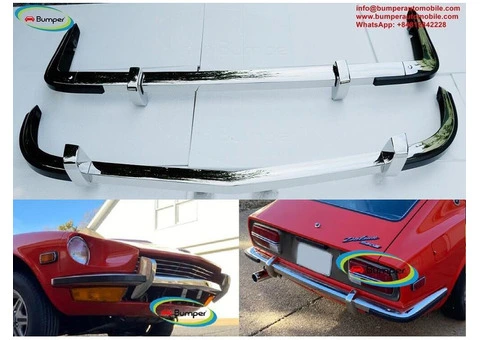 Datsun 240Z 260Z 280Z (1969-1978) bumpers with rubber and overrides - 2/3