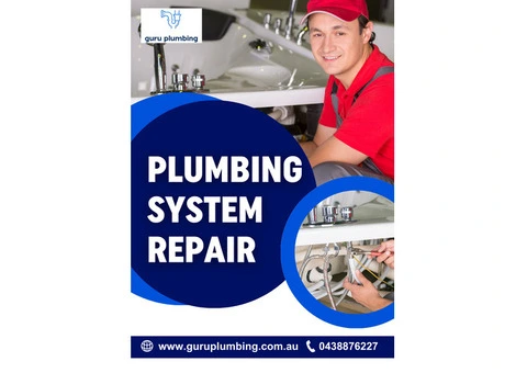 Get Plumbing System Repair for Leaks and Broken Pipes