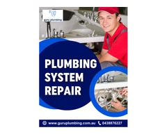 Get Plumbing System Repair for Leaks and Broken Pipes