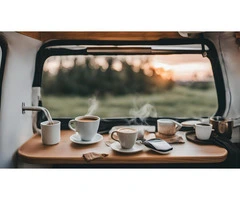 Experience the Convenience and Deliciousness of Coffee On-the-Go with Our Coffee Mobile Van